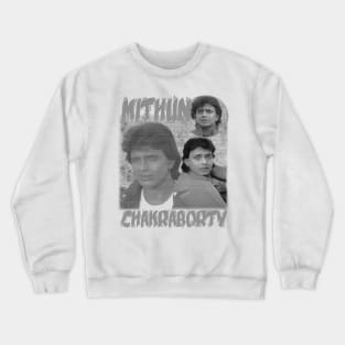 Mega Bollywood black and white Crewneck Sweatshirt